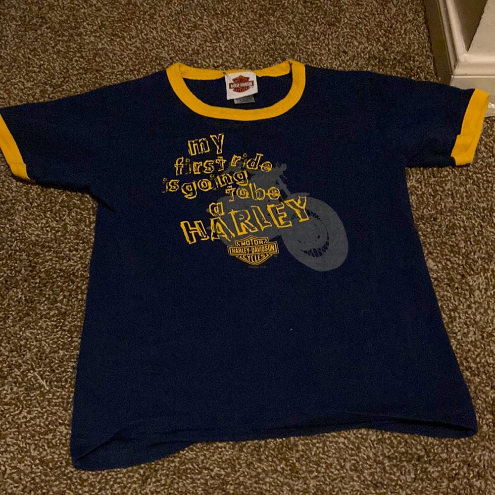 My First Ride Harley Davidson shirt